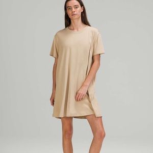 Lululemon All Yours Tee Dress Trench